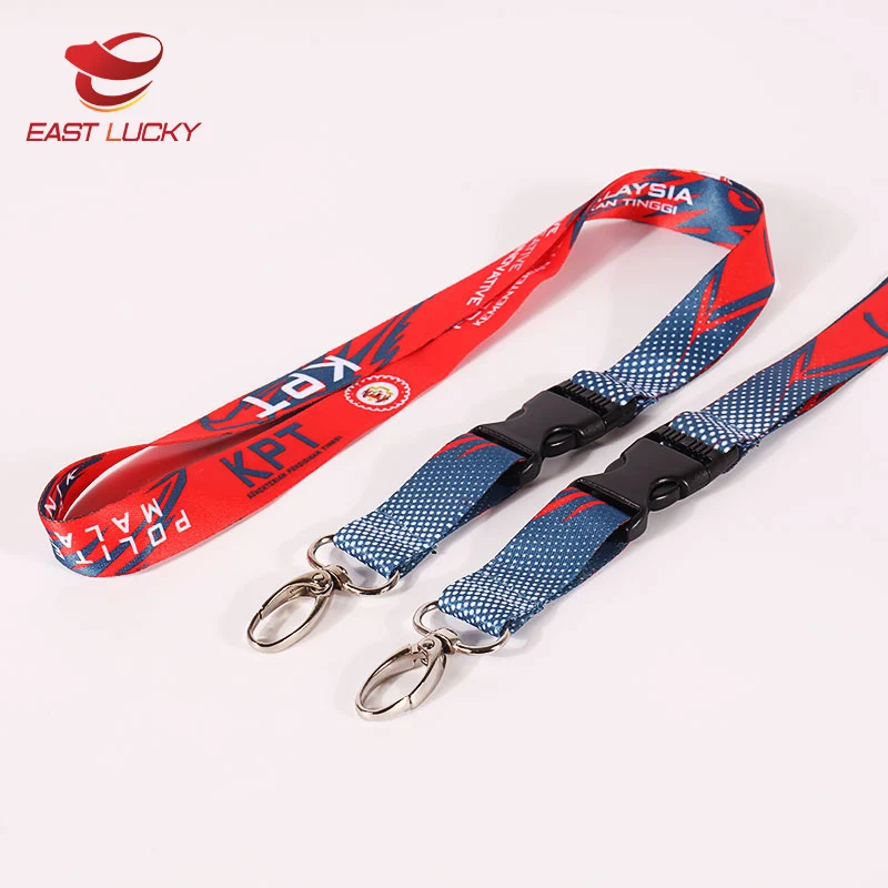 Breakaway Heated Transfer Custom Neck Strap Lanyard No Minimum Order ...