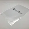 custom cellophane polybag packaging clear plastic opp poly bag with suffocation warning bags