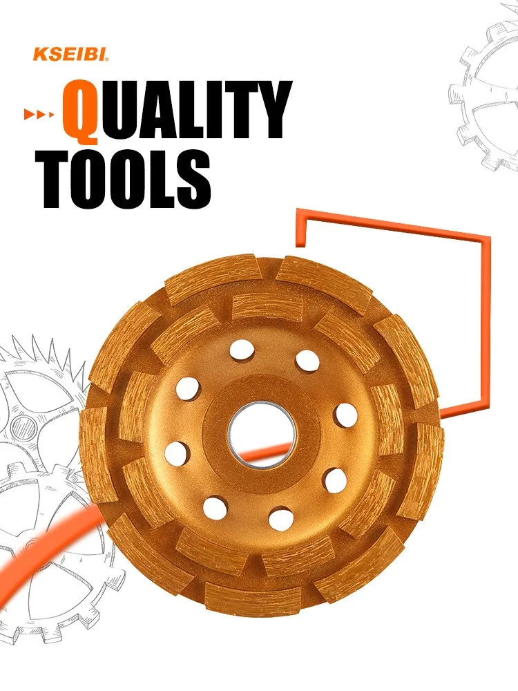 Kseibi Cup Shaped Angle Grinder Diamond Grinding Wheel Buy Stone