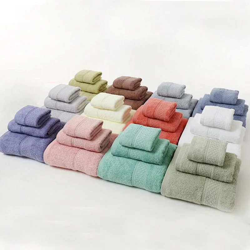 7006 Luxury Bath Towel Set 100 Cotton Bath Towel Soft And Super