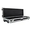 OEM custom made glide style flight case for piano Aluminium DJ CD pull out Handle Flight Storage carrying custom aluminum boxes