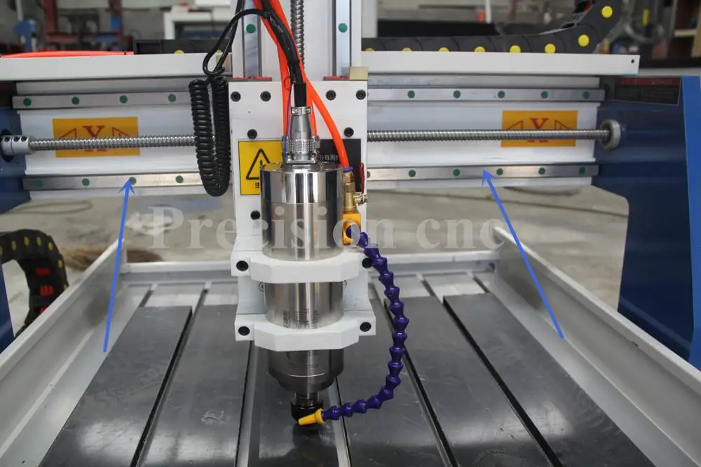 Nc-studio wood machinery cnc router machine with Taiwan Hiwin square rail