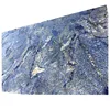 Newstar brazilian azul bahia granite ice blue pearl kitchens counter top with sinks customized purple mosaic tile