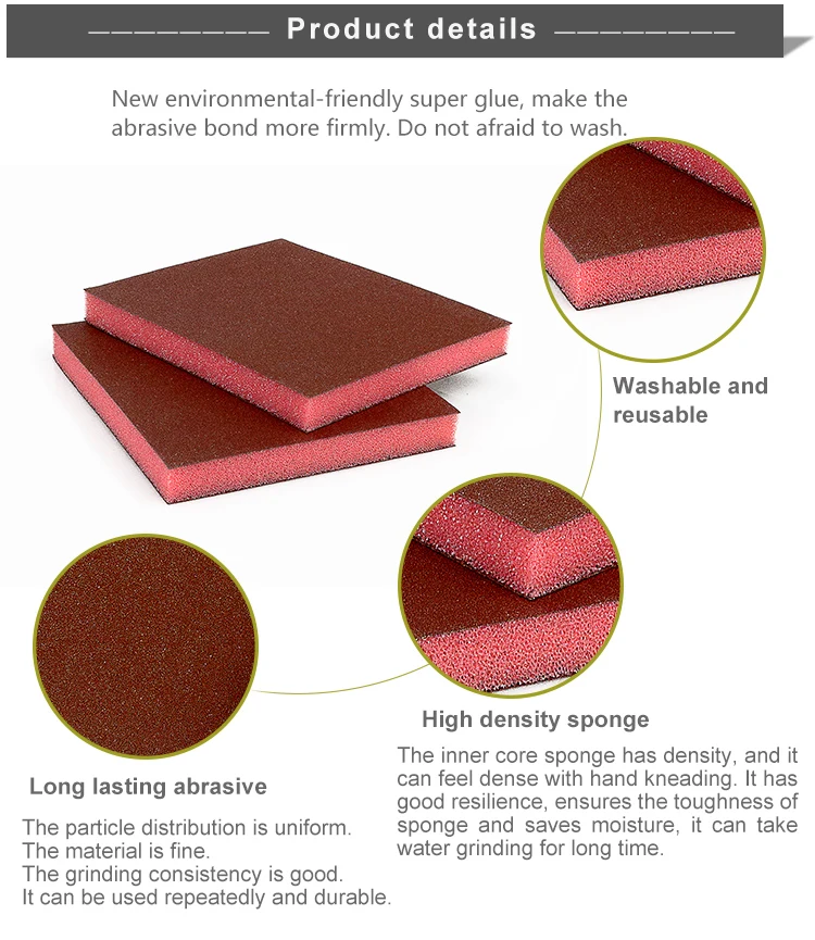 Customizable Abrasive Household Kitchen Brush Sponge Abrasive Pad Buy