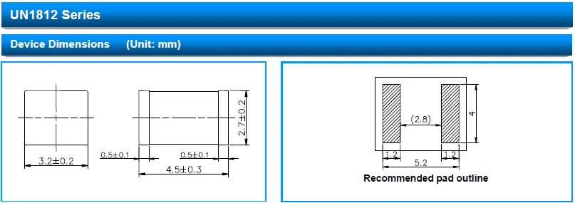OEM manufacture SMD  2-Electrode gas discharge tube /GDT/ Arrester