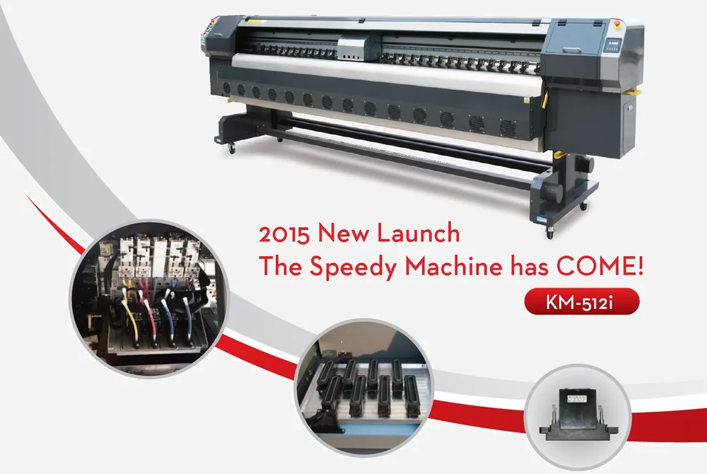 Large Format Konica Printer Sinocolor Km512i With Konica Minolta Km