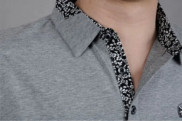 embroidered collar tshirt