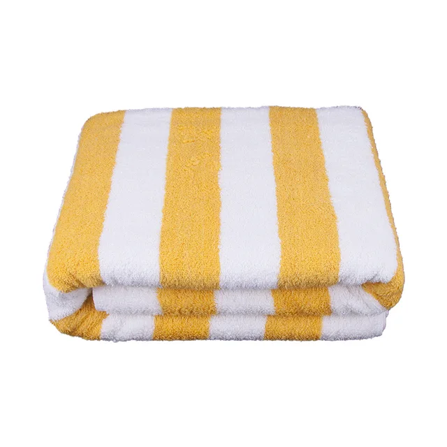 stripes pool towel