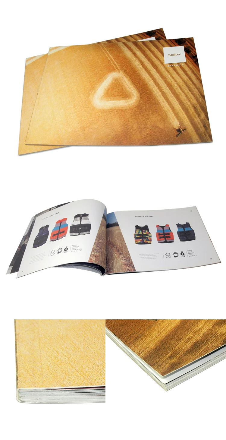 Custom catalog. Pocket leaflet.