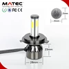 Heat dissipation G7 80W 8000LM pair mini bottom fan cooling Matec LED headlight 9005 9006 h11 conversion kit car