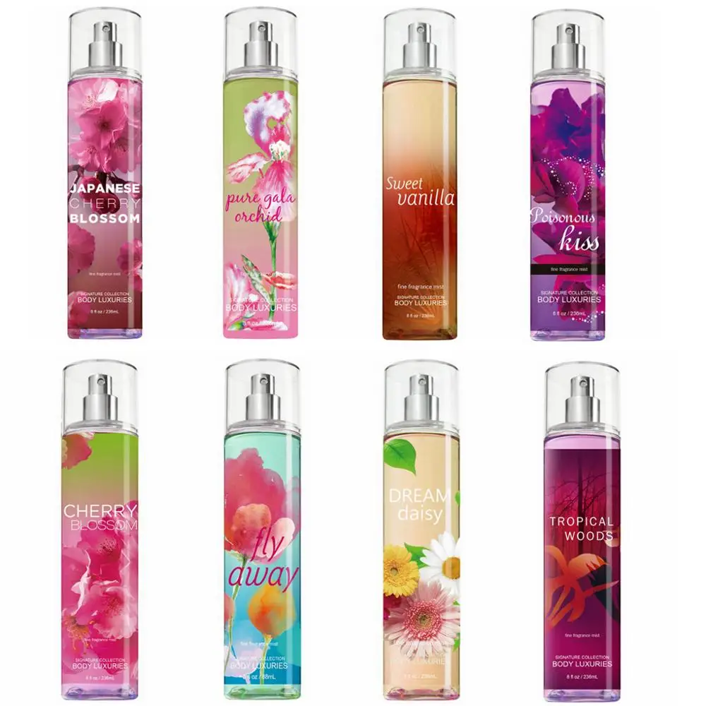 Oem/obm 88ml Natural Perfume Wholesale Fragrance Mist Body Spray Buy