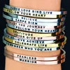 Engraved Cuff ,Personalized Name Bracelets,Custom Hand Stamped Bangles