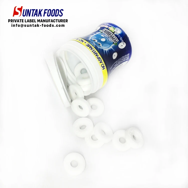 Best Fresh Mints Brand Xylitol Sugar Confectionery In Plastic Bottle