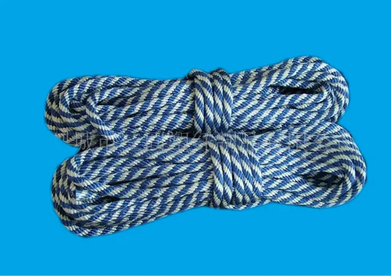 High quality customized package and size solid braided nylon/ polypropylene marine rope dock line for sailboat, yacht, etc