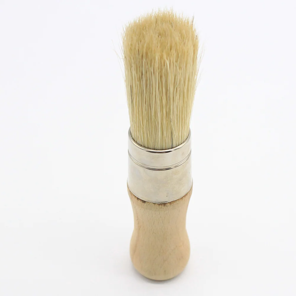 Professional Round Chalk Paint Wax Brush,Painting,Waxing,Furniture