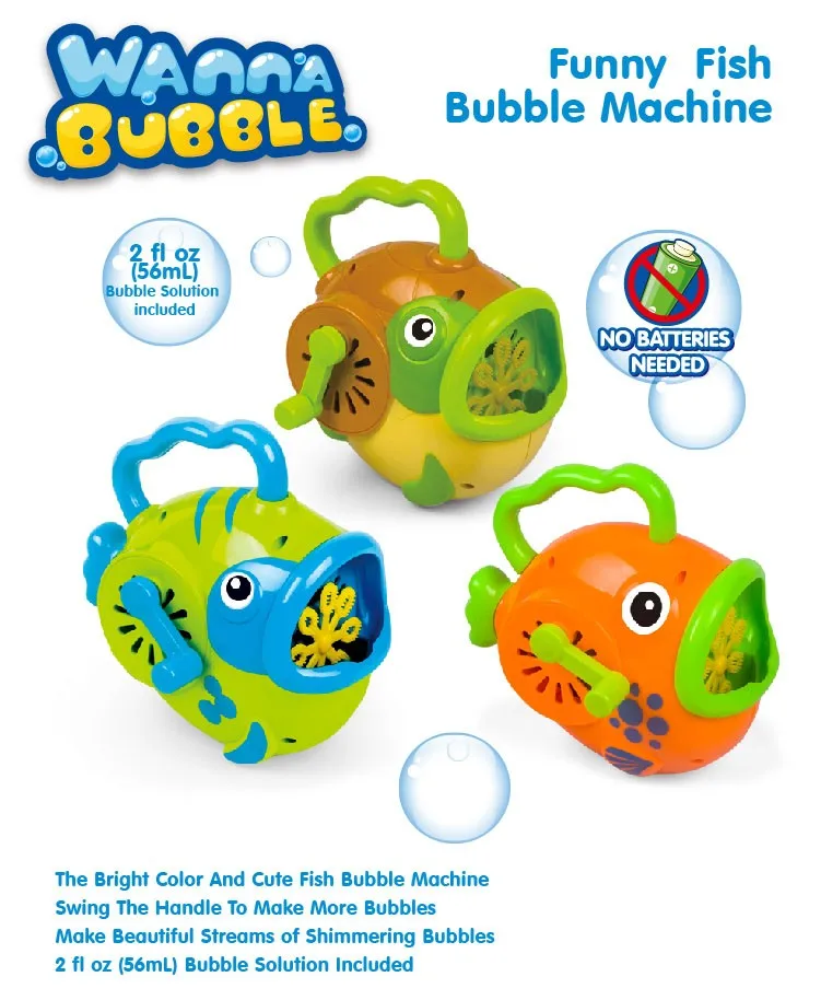 fish bubble maker