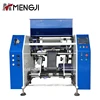 stretch pvc and pe food film jumbo roll rewinding machine