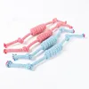 Funny cat pet cotton braided candy knot rope dog toy