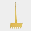 High Quality Tool Wildland Rake Hoe with Steel Handle/Fire Landscape Rake