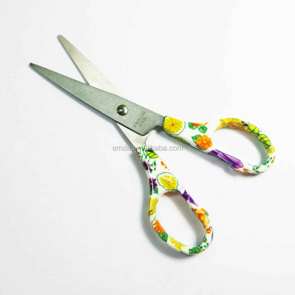 Fancy New Design Printed Stainless Steel Craft Scissors Buy Craft