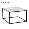 modern house design MDF with paper veneer and PU high gloss coffee table LCT-35