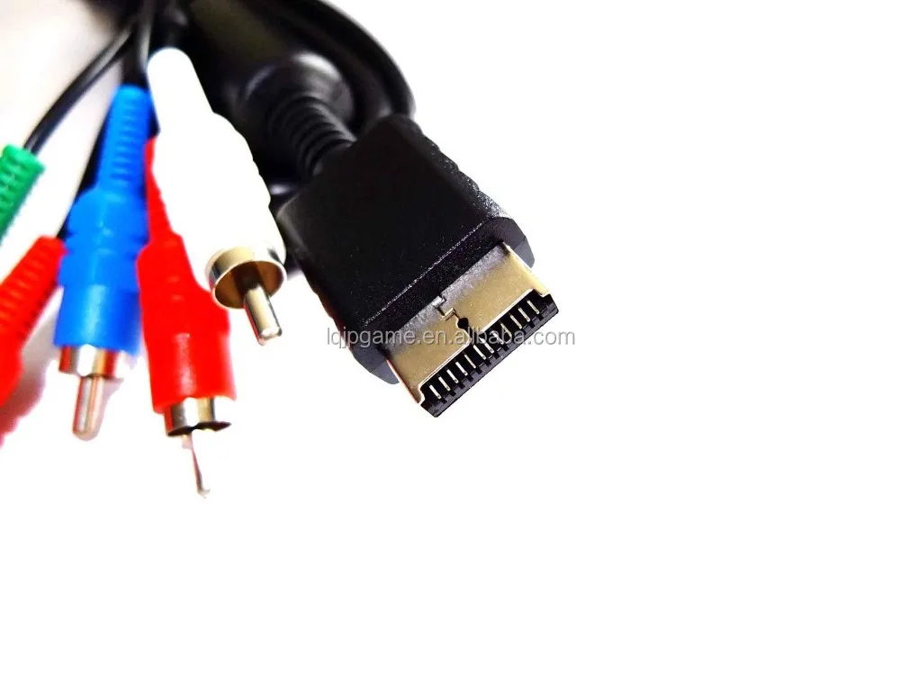 Component RCA AV Cable Cord for PS2 for PS3 Composite Audio Video HD TV LCD cable NEW