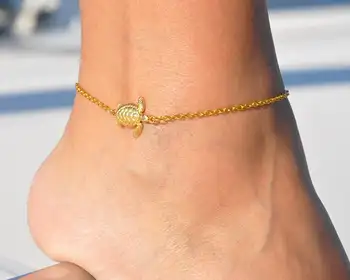 silver gold anklets