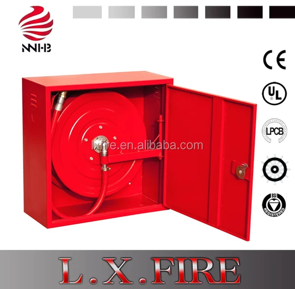 Fire Hydrant 1 X 30m Hose Single Door Fire Hose Reel Cabinet Hose Reel