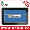 Olink M768: mobile embedded panel pc with WinCE 6.0 OS,7 inch Touch LCD, WiFi, RS22, Battery