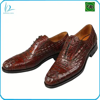 Buy Genuine Crocodile Leather Shoes Men 