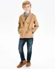 New Fashion Kids Jackets European Style Boys Khaki Jacket Coats