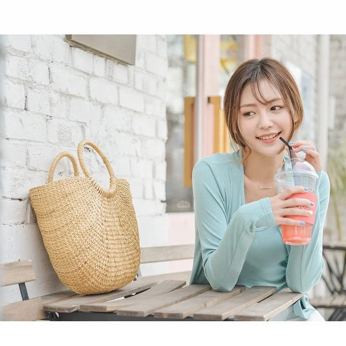 Fashion Women Summer Straw Bag Big Decorations Rattan Beach Tote Handbag Hand-woven Bags For Lady.jpg