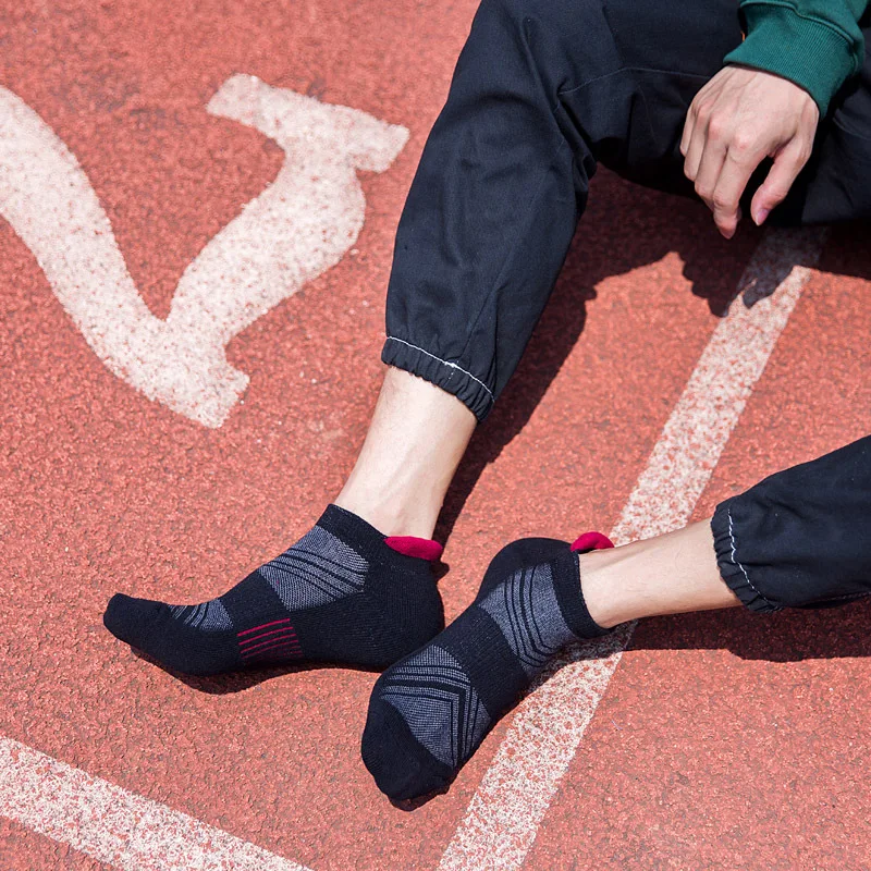 Low Cut Ankle Athletic Socks With Heel Tab Cushion Sole Running Socks Buy Running Socks