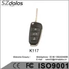 Remote Control for HCS300 HCS301 Additional Alarm Car Keys ( for A-udi A6L Style)