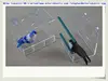 L Shape Plastic Clear Acrylic Sign Display Paper Counter Card Menu Holder Stand