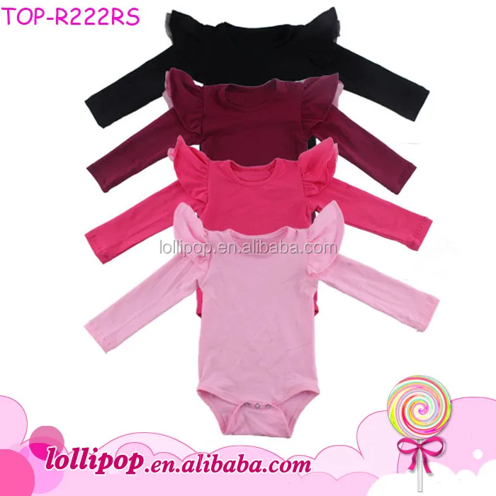 flutter sleeve bodysuit baby