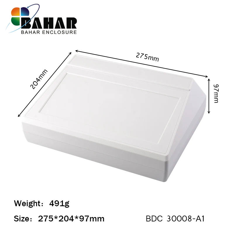 With bevel ABS plastic electronic enclosure box