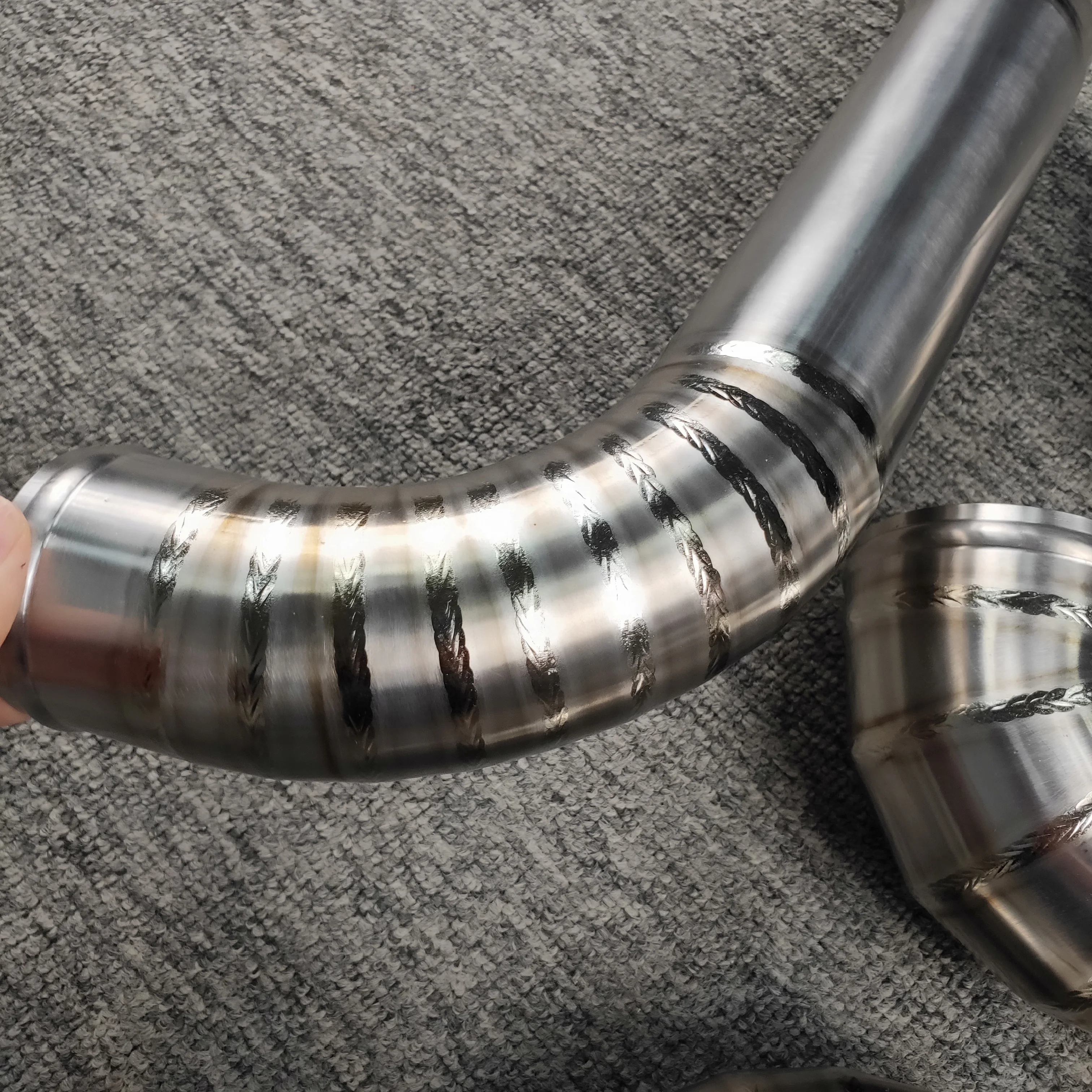 Tubo Aspirazione Alluminio 6061 Per Intercooler Auto - 63mm Esterno, 152mm Lunghezza - Foto 6