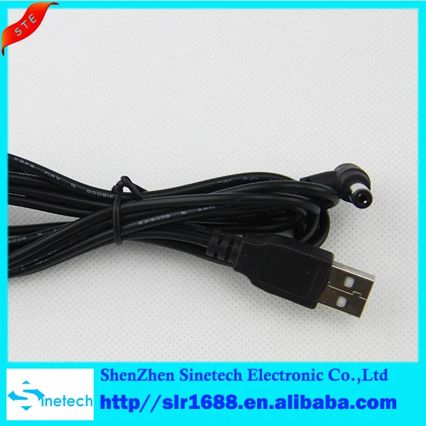 Usb To 3.5mm Barrel Jack 5v Dc Angle Power Cable For Charging With