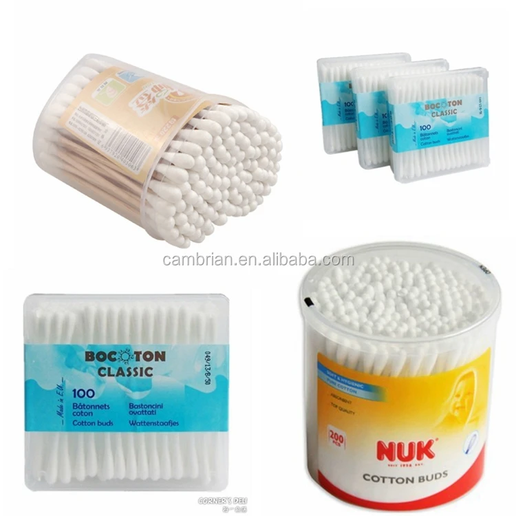 alcohol cotton swabs