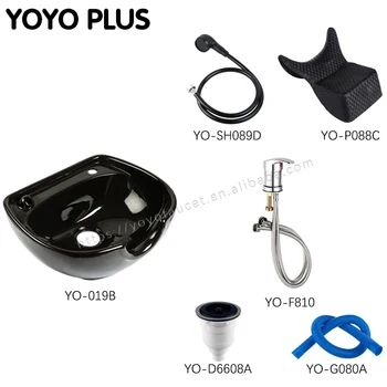 Whole Set Salon Hair Washing Basin Thai Style Shampoo Sink Yo S88