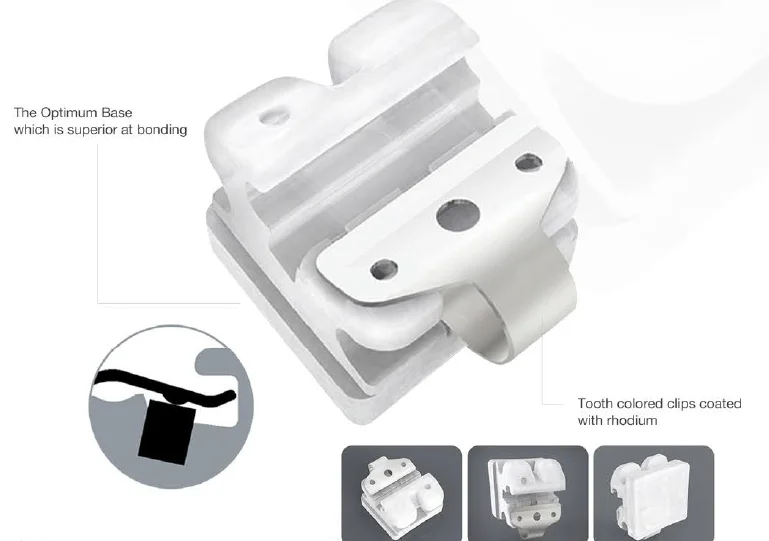 Sino Ortoh Dental Orthodontic Ceramic Self Ligating Brackets Buy