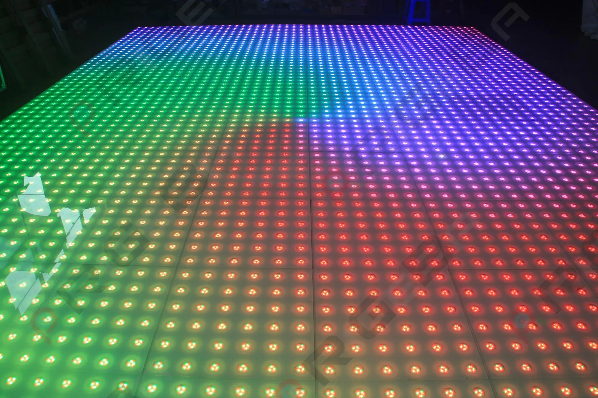 Stage Event Party 60*60cm Rgb Portable Thin Used Dance Floor For Sale