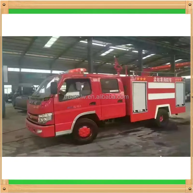 Cheap Price Standard Double Cabin 3000l Left Hand Driving Fire Fighting
