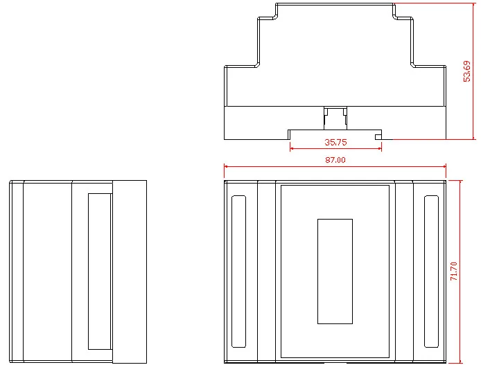 DMX302 DMX triac dimmer led brightness controller AC90-240V TRIAC 3-Output