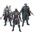 Free Shipping Assassins Creed 4 Black Flag Connor Haytham Kenway Edward Kenway PVC Action Figure Toys