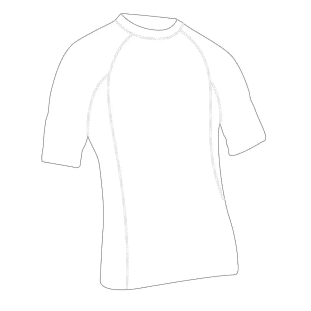Adoretex Men's Short Sleeve Rashguard UPF 50+ Swim Shirt