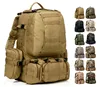13 Colors multifunction hiking camping backpack climbing bag combo pack military tactical Bag