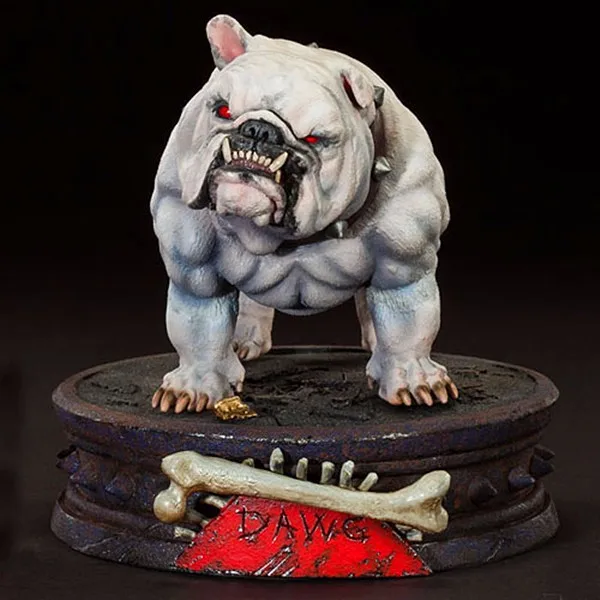 万圣节道具装饰黑色人头带喇叭