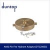 ANSI Pin Brass Fire Hydrant Blank Cap For Fire Fighting